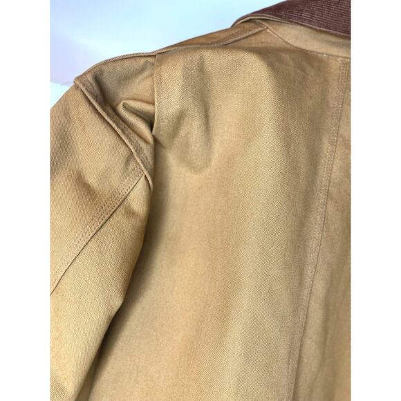 Vintage Carhartt Jacket Brown Duck Blanket Lined Chore Coat Men’s Sz. 46 - Picture 12 of 17